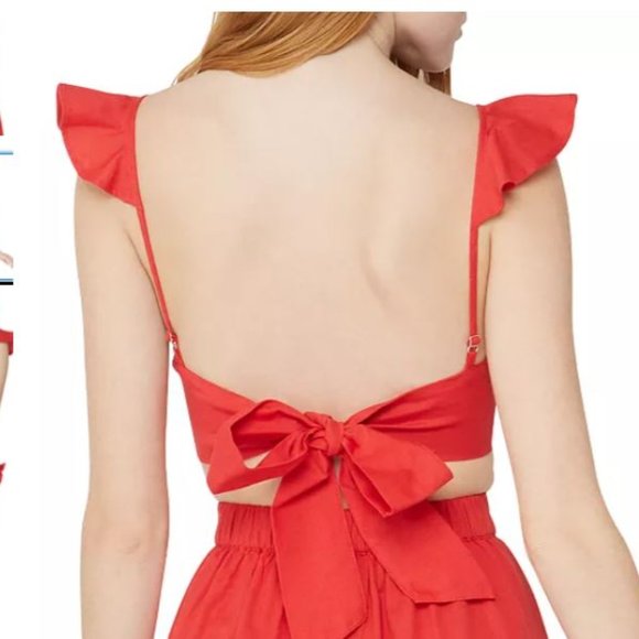 BCBGeneration Ruffled Bralette Top - Picture 2 of 3